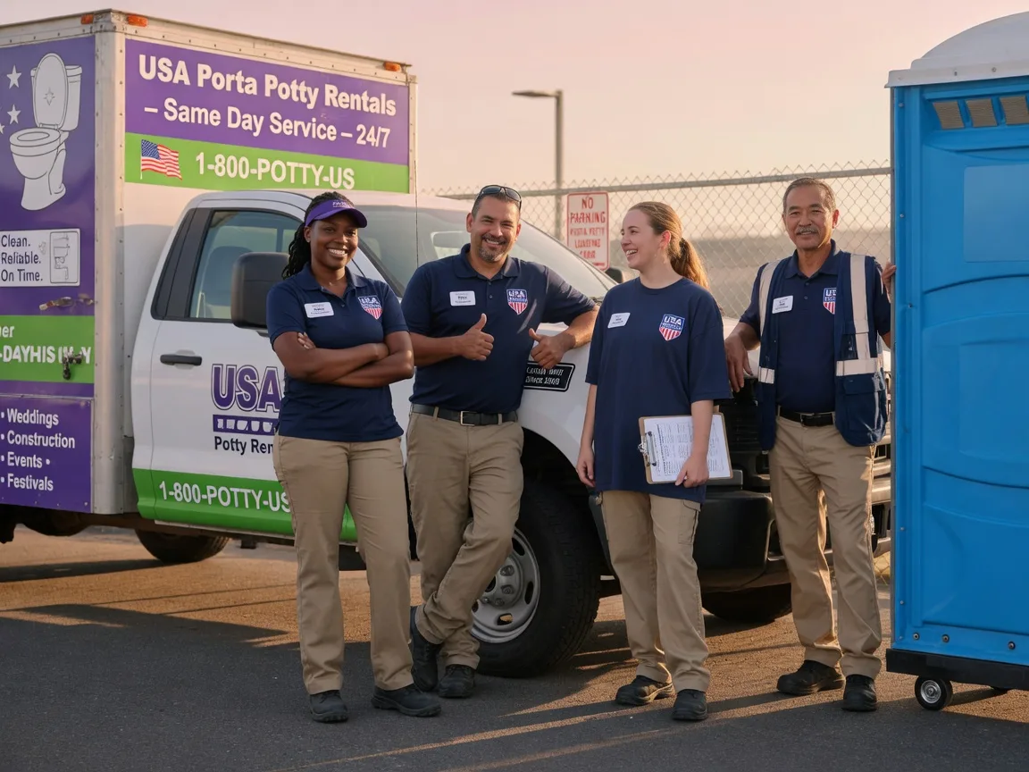 Porta Potty Rental company in Beaumont, TX